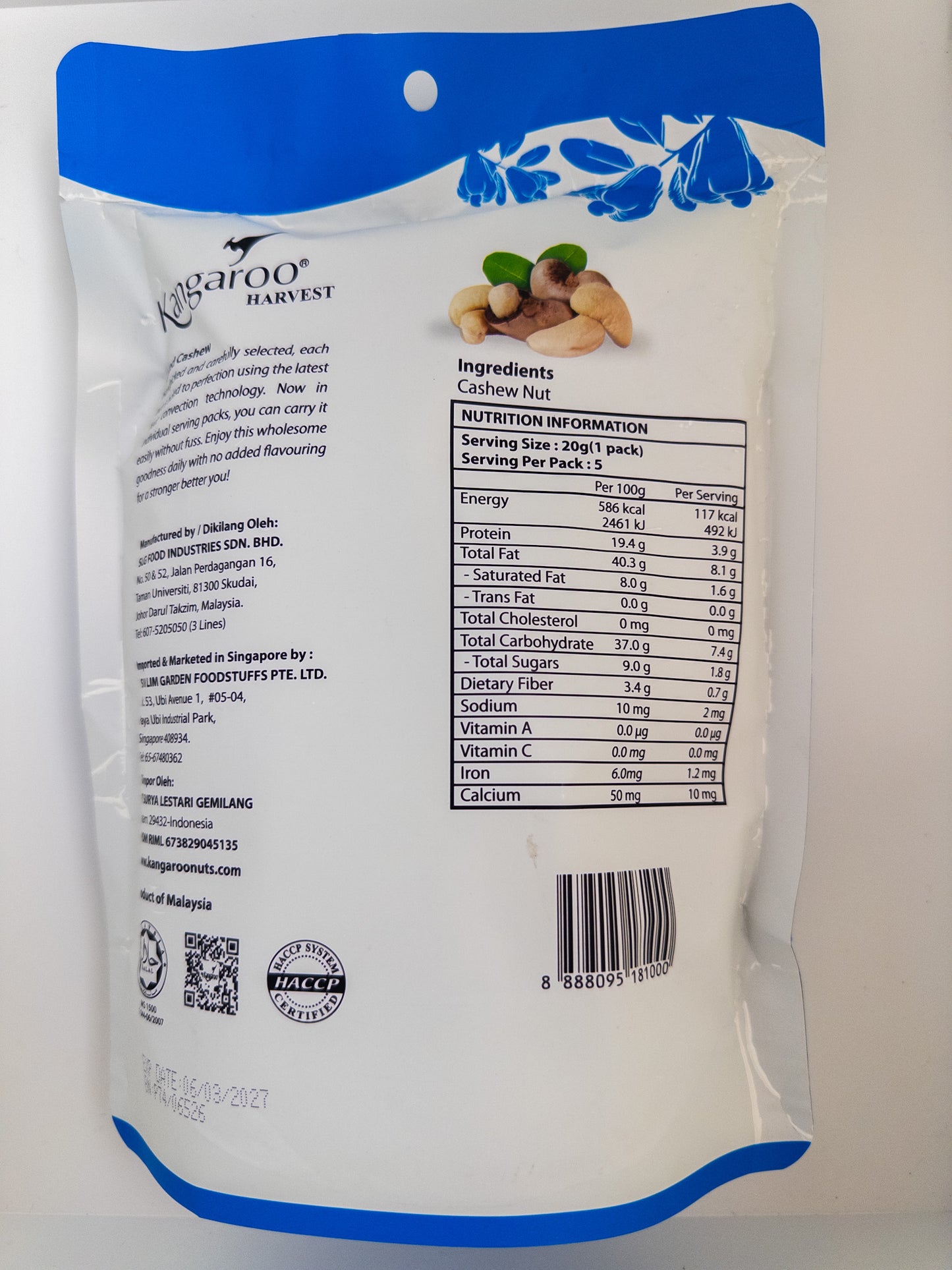 Baked Cashews