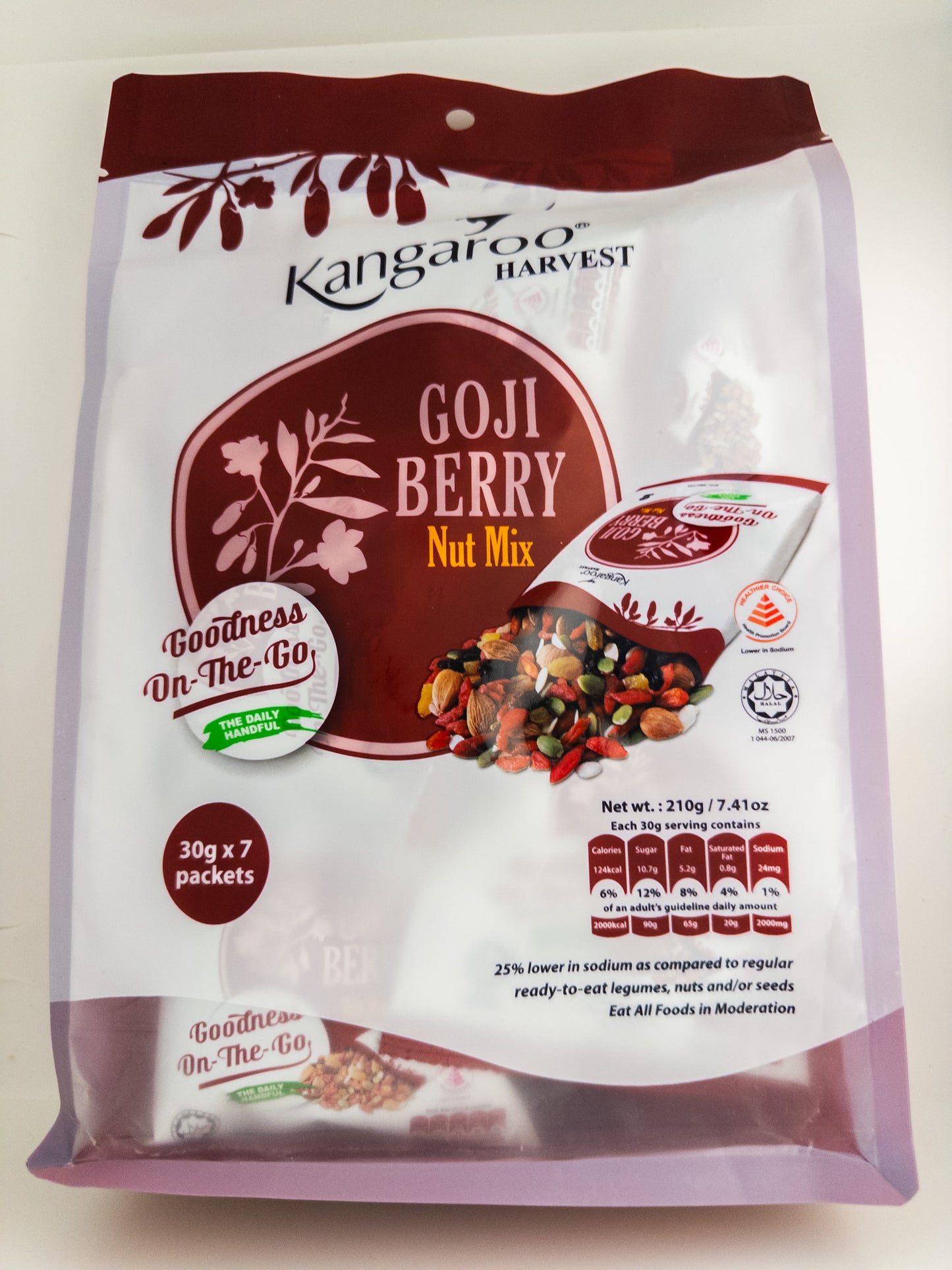 Goji Berry Nut Mix (30g x 7pkt)