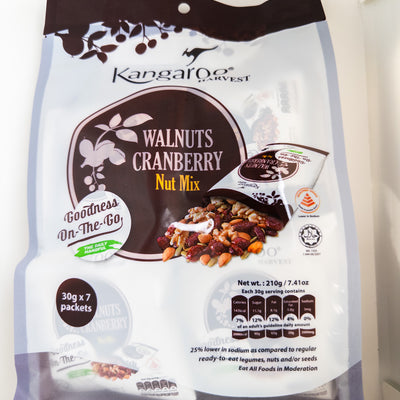 Walnut Cranberry Nut Mix (30g x 7pkt)