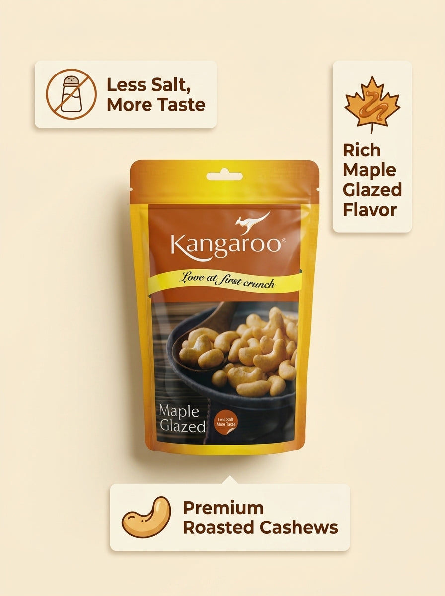 Maple Glazed Cashews