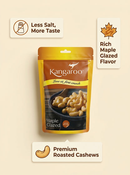 Maple Glazed Cashews