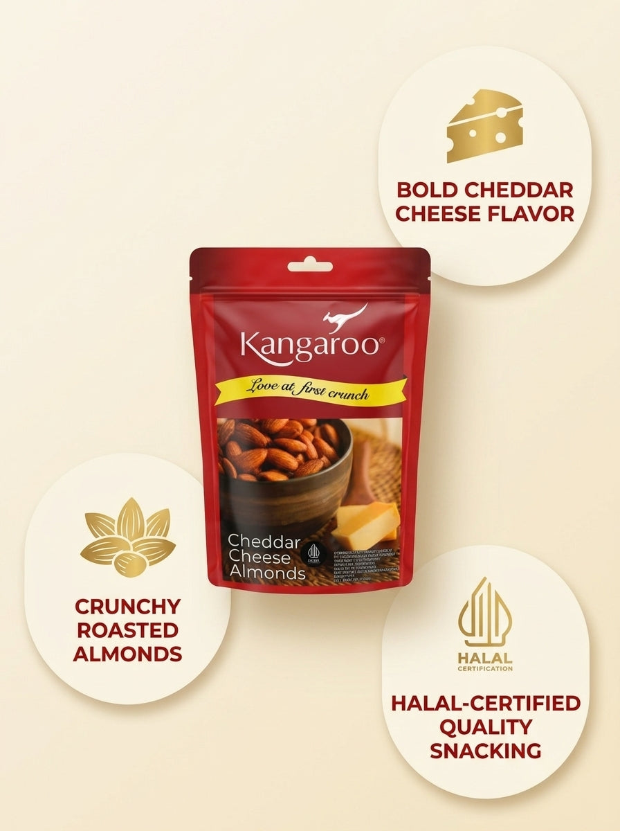 Cheddar Cheese Almonds
