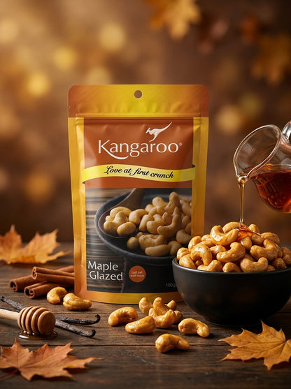 Maple Glazed Cashews