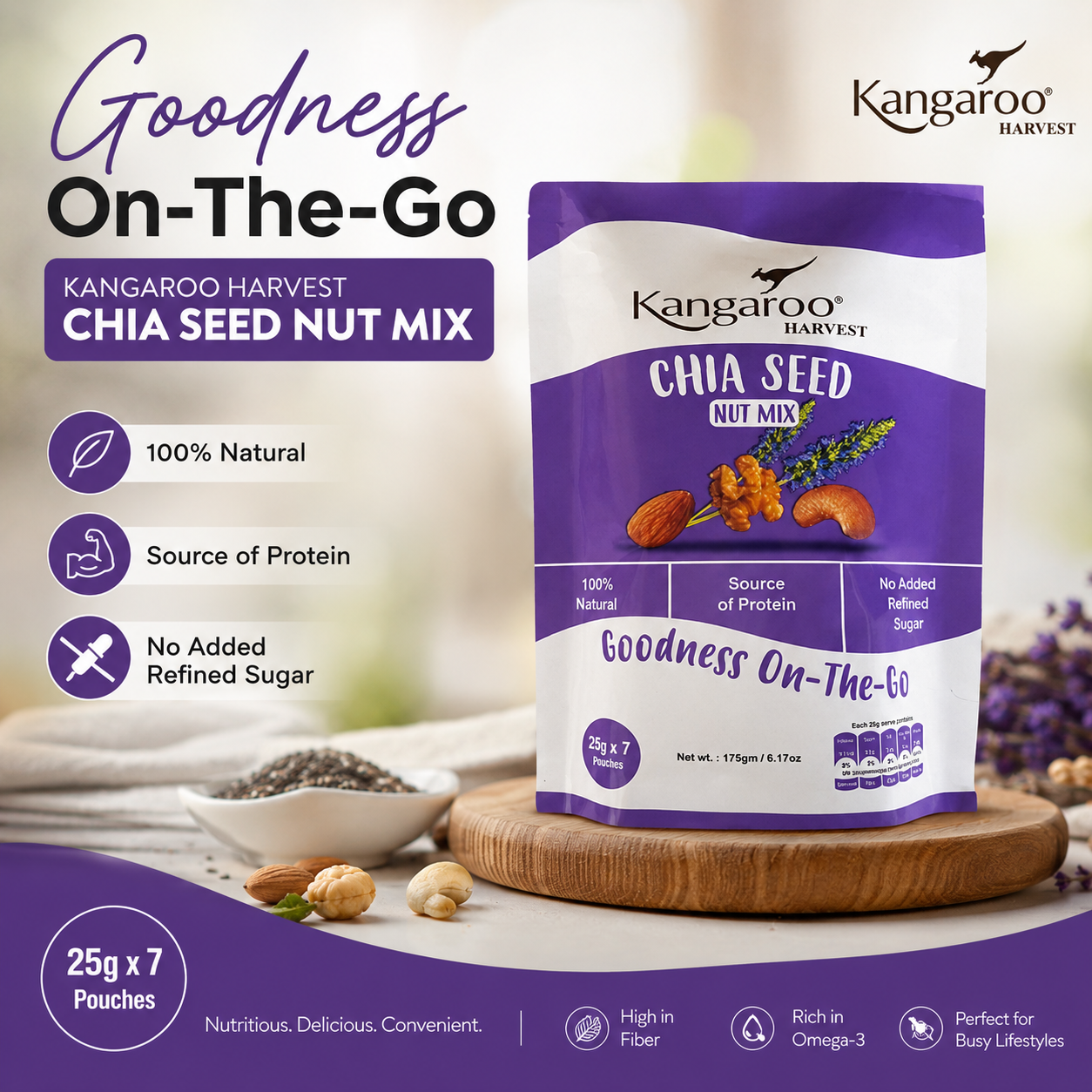 Chia Seed Nut Mix (25g x 7 pkt)